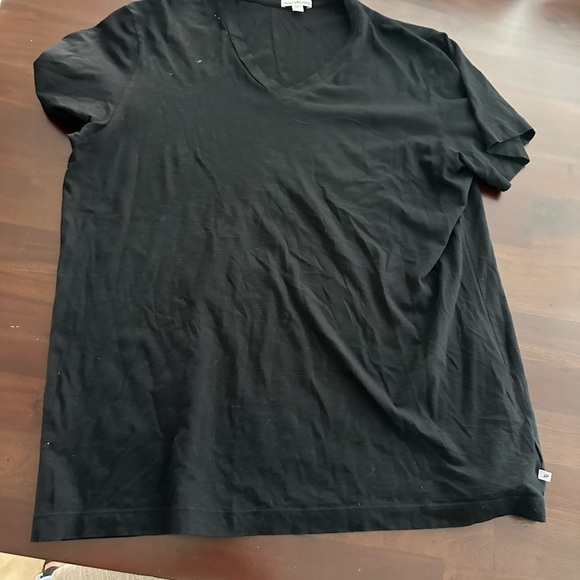 JAMES PERSE Black V Neck Tee - Picture 6 of 7